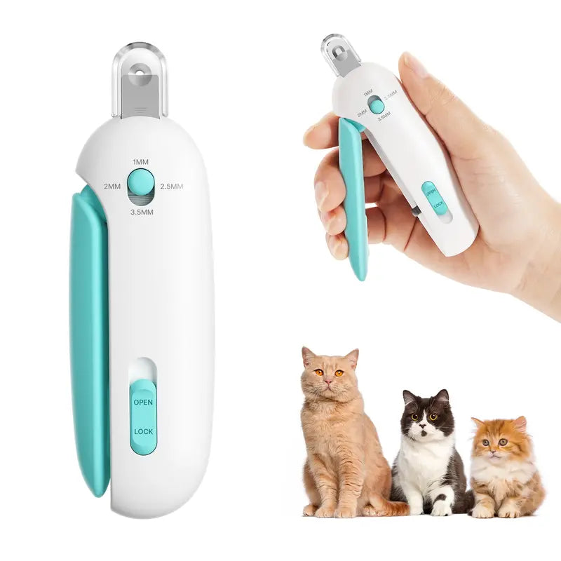 🐱Orokuna® Cat Nail Clipper with 4 Adjustable Sizes & Built-in Hidden Nail File