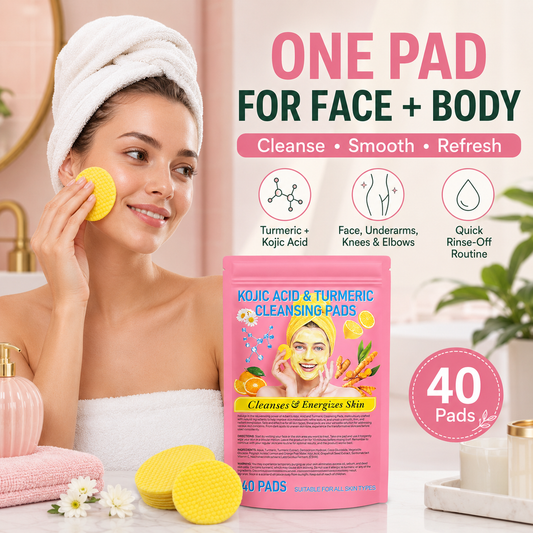 Orokuna® Turmeric & Kojic Acid Cleansing Pads