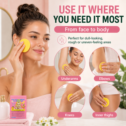 Orokuna® Turmeric & Kojic Acid Cleansing Pads