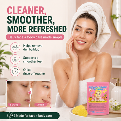 Orokuna® Turmeric & Kojic Acid Cleansing Pads