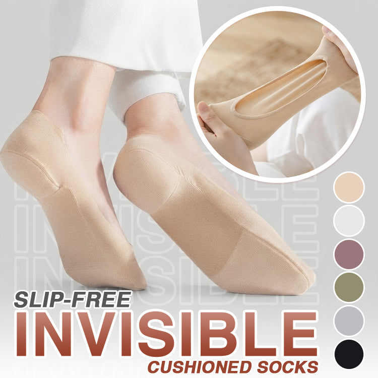 Orokuna® Slip-Free Invisible Cushioned Socks (6 Pairs Set)
