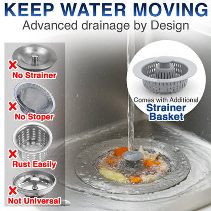 Orokuna® Kitchen Sink Drain Strainer and Stopper