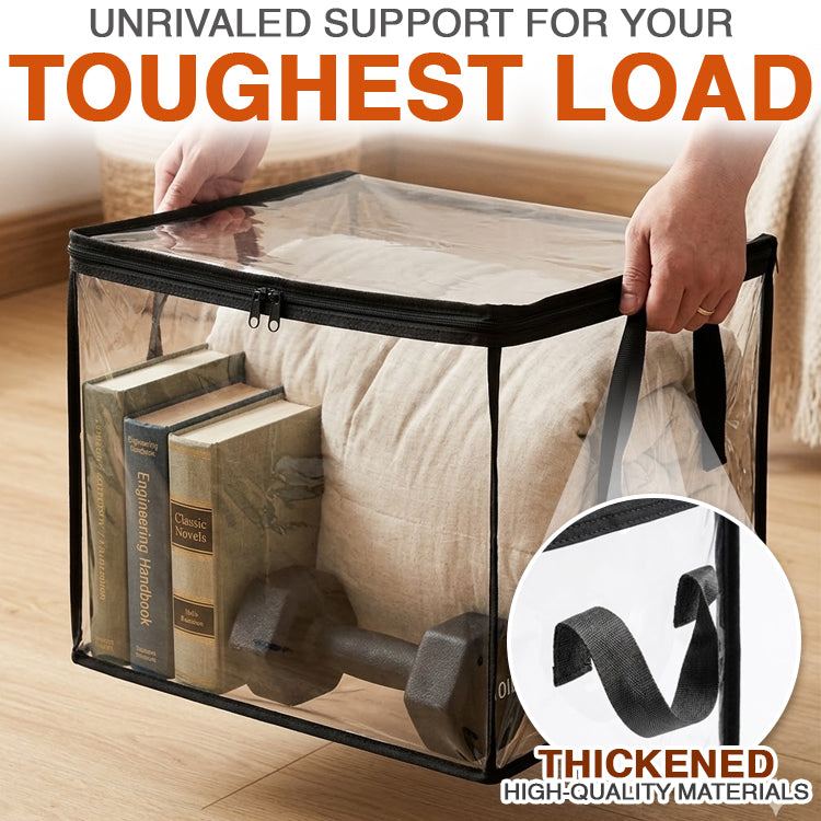 Orokuna® Portable Large Heavy-Duty Thick Plastic Clear Storage Box