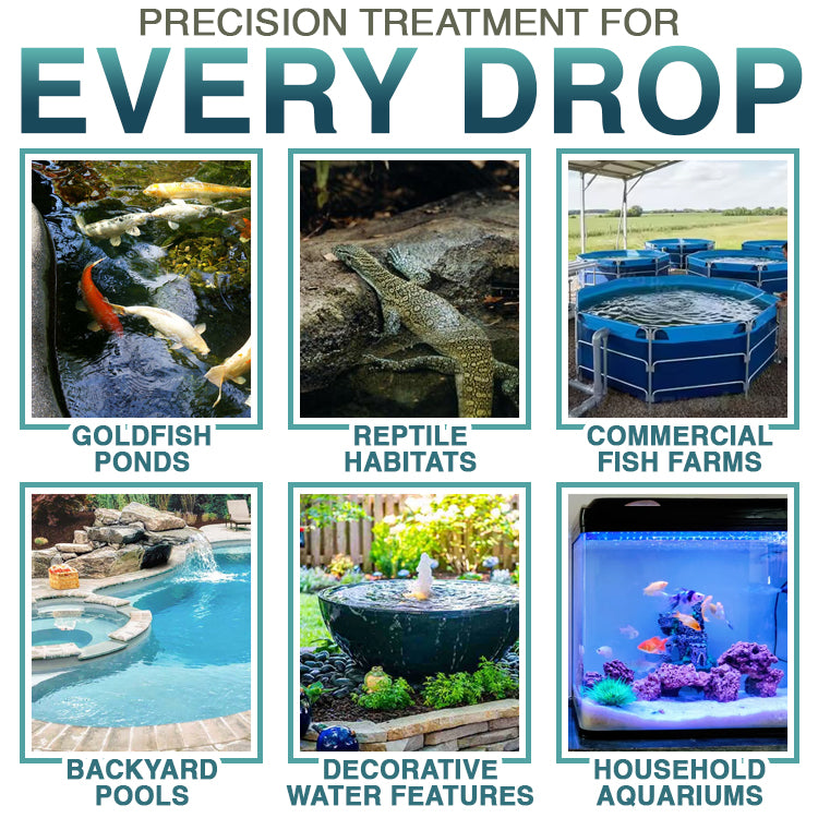 🌊 Avaleric® Aqua-Guardian Pro Formula —Clear Water in 24 Hours, Dual-Bio Algae Control, Safe for All Aquatic Life
