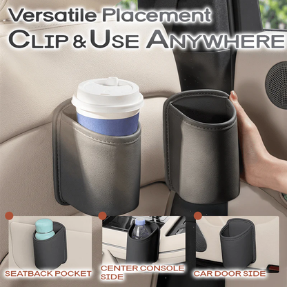 Orokuna® Universal Clip-On Car Door Side Cup Holder & Organizer