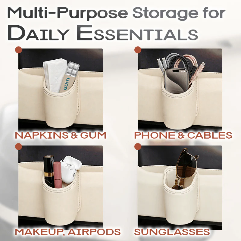 Orokuna® Universal Clip-On Car Door Side Cup Holder & Organizer