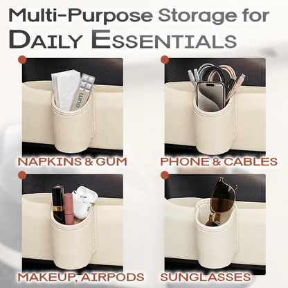 Orokuna® Universal Clip-On Car Door Side Cup Holder & Organizer