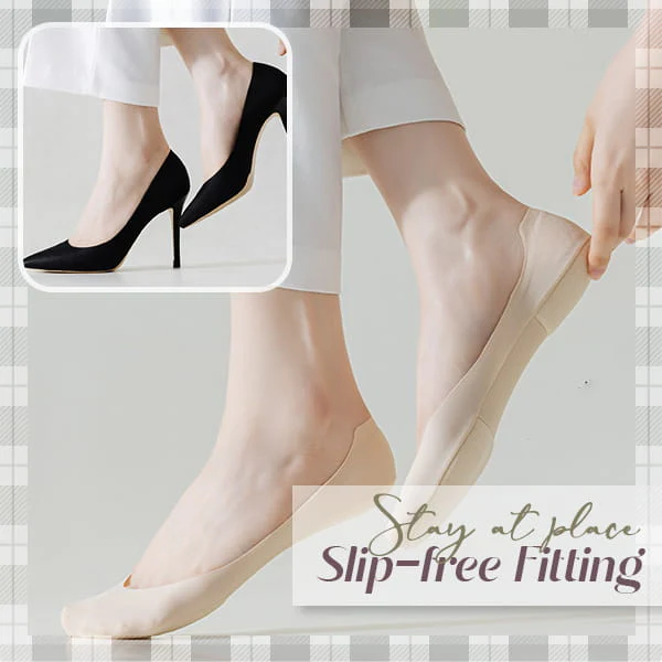 Slip-Free Invisible Cushioned Socks