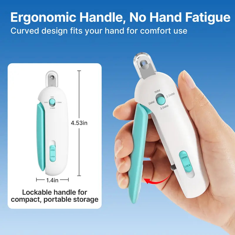 🐱Orokuna® Cat Nail Clipper with 4 Adjustable Sizes & Built-in Hidden Nail File