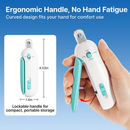 🐱Orokuna® Cat Nail Clipper with 4 Adjustable Sizes & Built-in Hidden Nail File