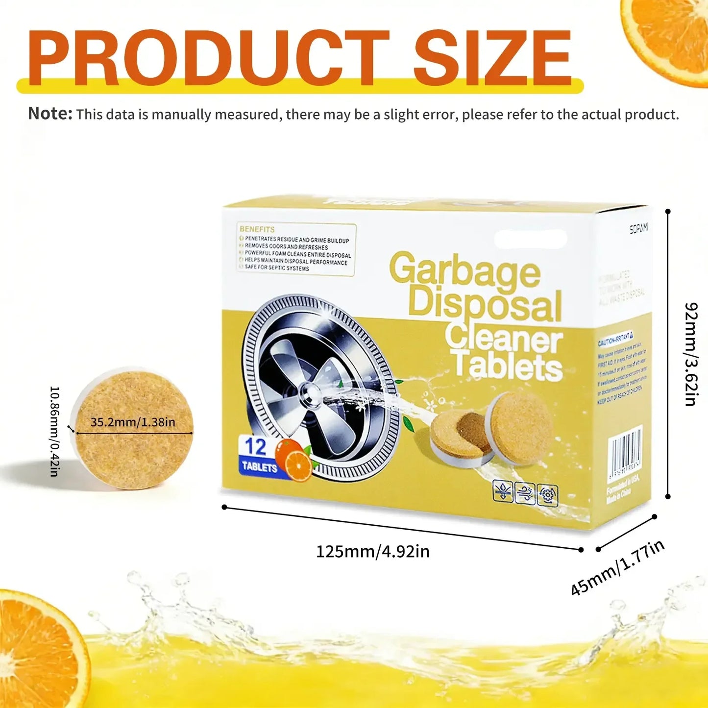 Orokuna® Deep Clean Disposal Tablets