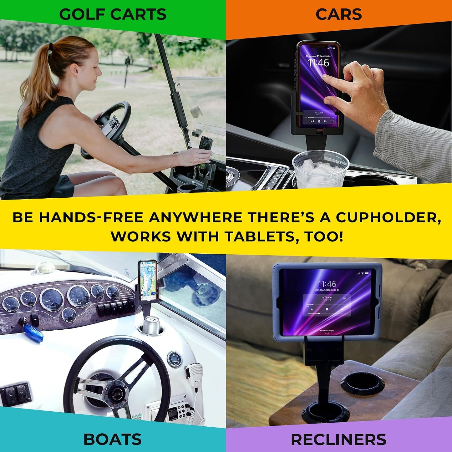 Orokuna® Smartphone Cup Holder