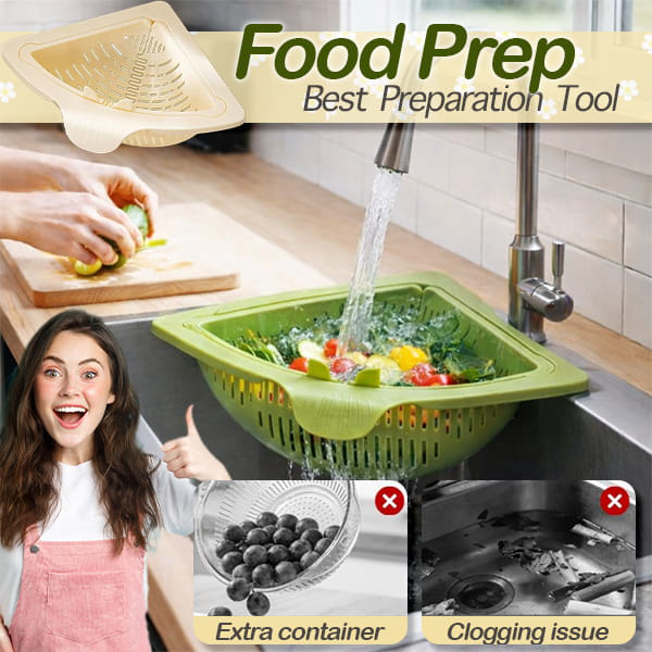 Orokuna® Magnetic Twist-Drain Sink Basket