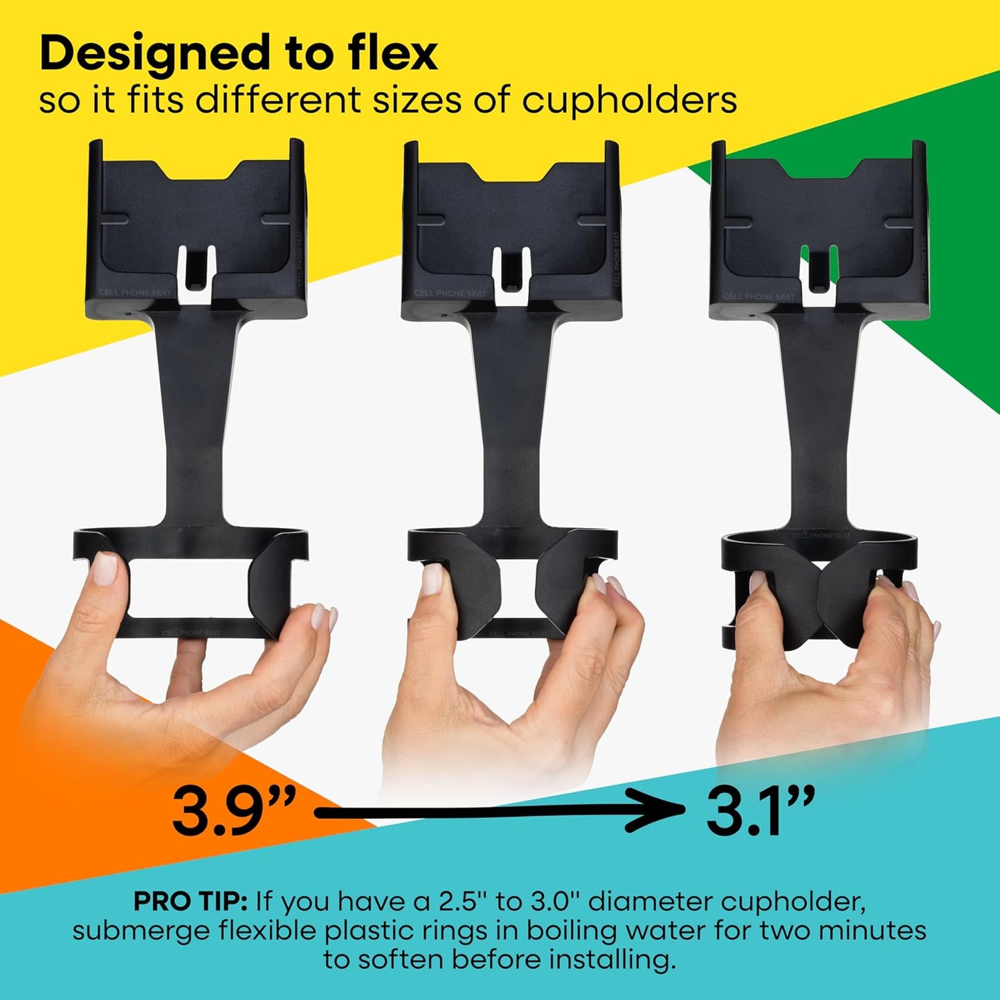 Orokuna® Smartphone Cup Holder