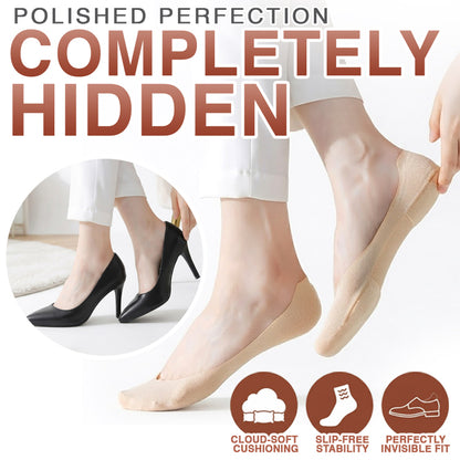 Orokuna® Slip-Free Invisible Cushioned Socks (6 Pairs Set)