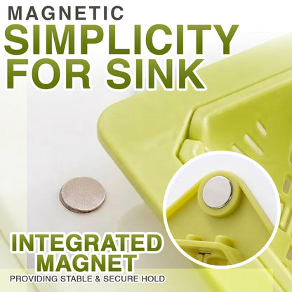 Orokuna® Magnetic Twist-Drain Sink Basket