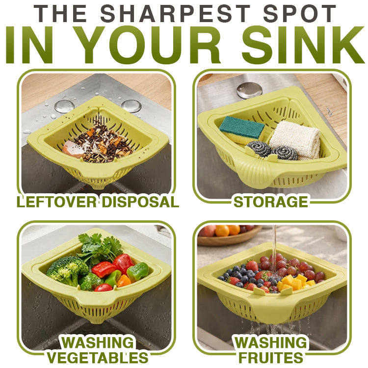 Orokuna® Magnetic Twist-Drain Sink Basket