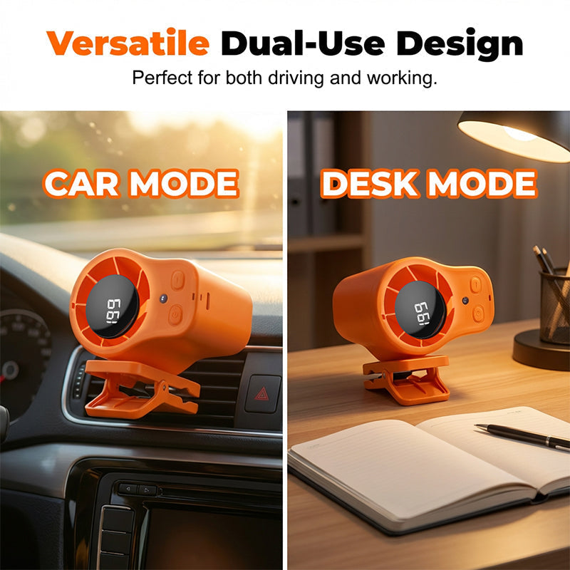 ✅ Orokuna® Hands-Free Personal Cooling Fan with LED Display ❄️