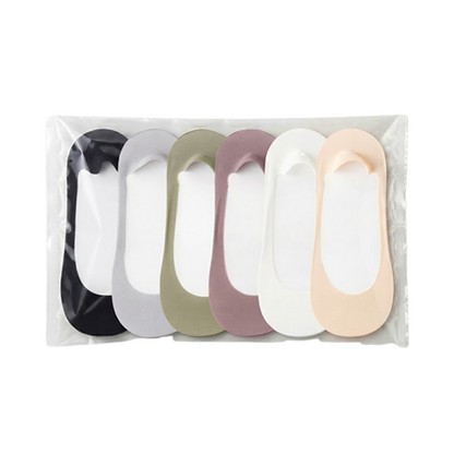 Orokuna® Slip-Free Invisible Cushioned Socks (6 Pairs Set)