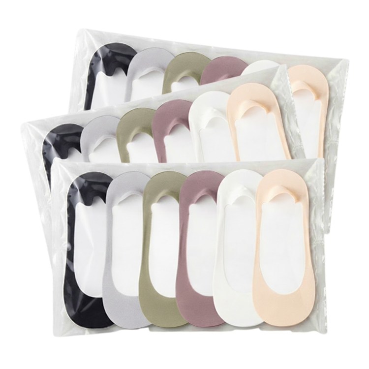 Orokuna® Slip-Free Invisible Cushioned Socks (6 Pairs Set)