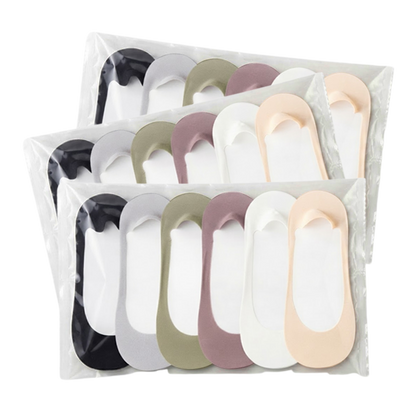 Orokuna® Slip-Free Invisible Cushioned Socks (6 Pairs Set)