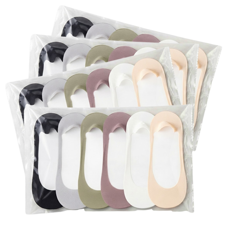 Orokuna® Slip-Free Invisible Cushioned Socks (6 Pairs Set)