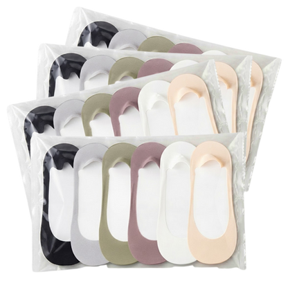 Orokuna® Slip-Free Invisible Cushioned Socks (6 Pairs Set)